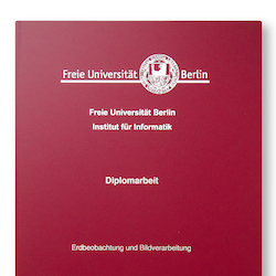 Bindung eines Diploms oder einer Bachelorarbeit